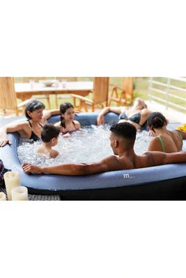 Spa gonflable Aruba - carré 6 places Mspa