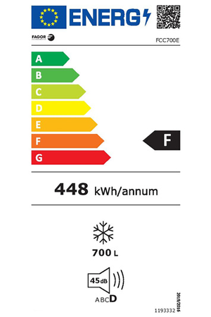 Congélateur coffre Fagor FCC700E