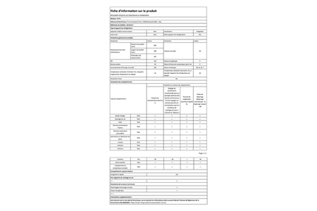 Congélateur top Smeg U8F082DF1 - Encastrable 82CM