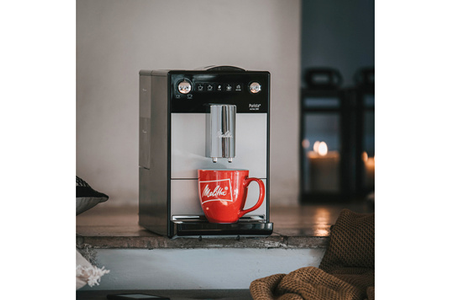 Expresso avec broyeur Melitta Purista Argent F230-101