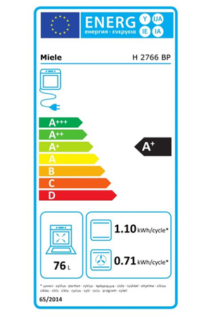Four Miele H 2766 BP