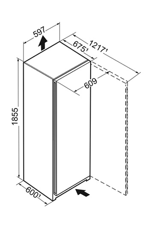 Congélateur armoire Liebherr FNF5207-20