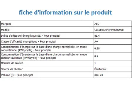 Cuisinière induction Aeg CIS6699APM