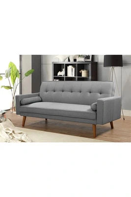 Clic-Clac Habitat Et Jardin Canapé Clic-Clac Banny - 188 X 80 X 108 Cm - 3 Places - Gris