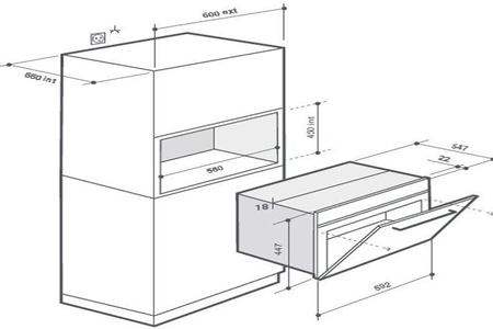Micro-ondes combiné De Dietrich DKC7340W