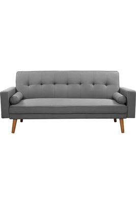 Clic-Clac Habitat Et Jardin Canapé Clic-Clac Banny - 188 X 80 X 108 Cm - 3 Places - Gris