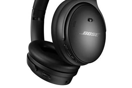 Casque Audio Bose Quietcomfort 45 Noir Bluetooth À Réduction De Bruit Active