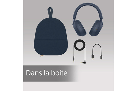 Casque Audio Sony Wh1000xm5 Bleu Nuit