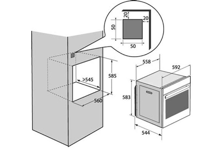 Four De Dietrich DOP8360A