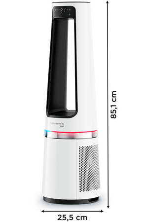 Purificateur Rowenta Eclipse 3-En-1, Purificateur D'air/ Chauffage/ Ventilateur Qu5060f0