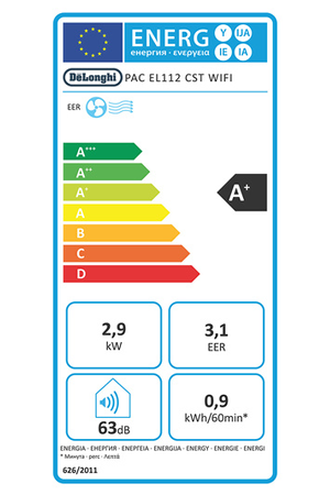 Climatiseur mobile Delonghi PAC EL112 CST Wifi