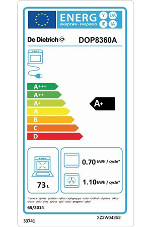 Four De Dietrich DOP8360A