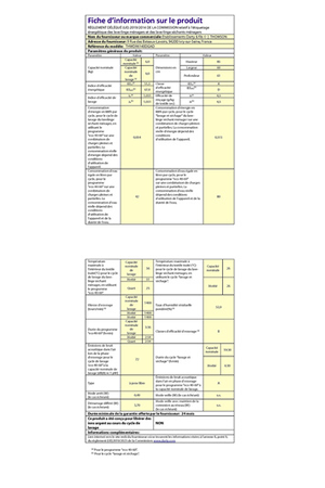 Lave-linge séchant Thomson THWD96140DGAD