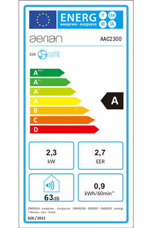Climatiseur mobile Aerian AAC2300