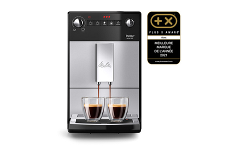 Expresso avec broyeur Melitta Purista Argent F230-101