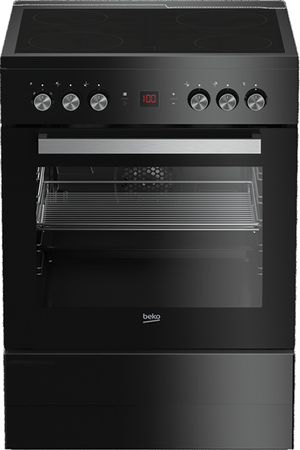 Cuisinière vitrocéramique Beko FSM6730SBCS Vapeur