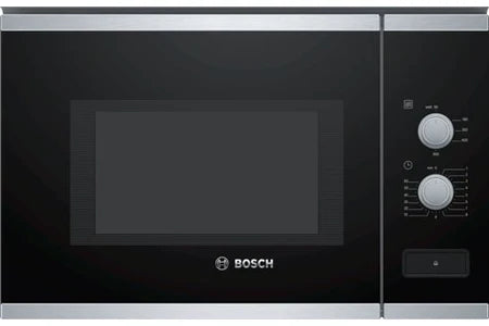 Micro-ondes mono-fonction Bosch Serie | 4 BFL550MS0 - Four micro-ondes monofonction - encastrable - 25 litres - 900 Watt - acier inoxydable