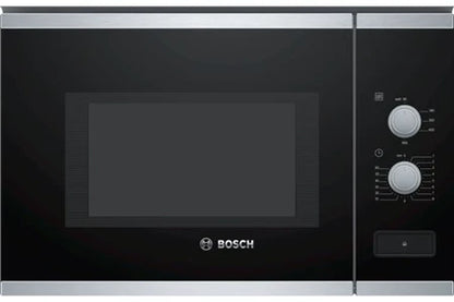 Micro-ondes mono-fonction Bosch Serie | 4 BFL550MS0 - Four micro-ondes monofonction - encastrable - 25 litres - 900 Watt - acier inoxydable