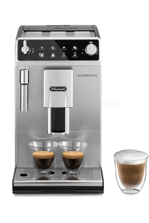 Expresso avec broyeur Delonghi Autentica ETAM29.510.SB Silver Et Noir