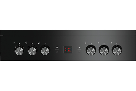 Cuisinière vitrocéramique Beko FSM6730SBCS Vapeur