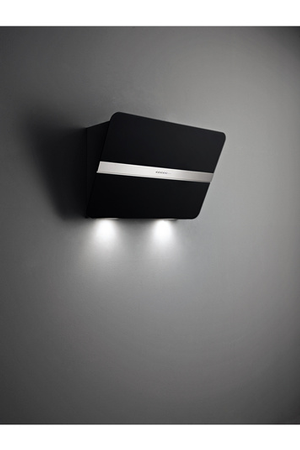 Hotte décorative murale Falmec Flipper1420 Noir Mat