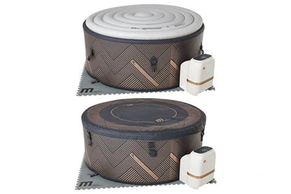 Spa gonflable Mspa connecté rond Ø 192cm Mono - 8 places