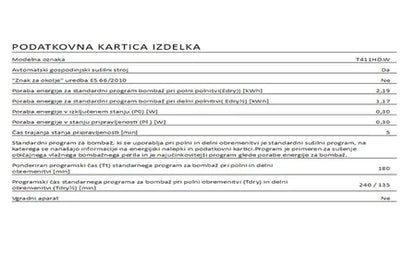 Sèche-linge Asko T411HD.W