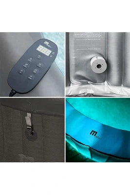 Spa gonflable Mspa - rond Starry Led - 6 places