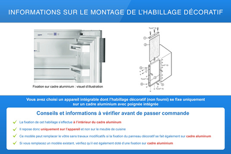 Congélateur armoire Liebherr UG 1211 - Encastrable 82CM