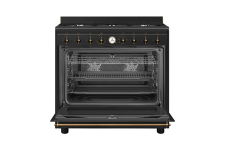 Piano de cuisson Smeg Coloniale 90CM Gaz Anthracite - CO96GMA9