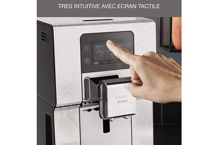 Expresso avec broyeur Krups Intuition Experience + YY5058FD Argent/Metal