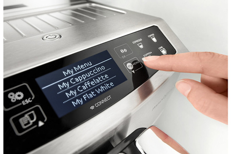 Expresso avec broyeur Delonghi Primadonna S ECAM516.45.MB Metal Et Noir