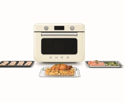 Mini four / Four posable Smeg FOUR COMBINÉ VAPEUR - AIR FRYER - COF01CREU