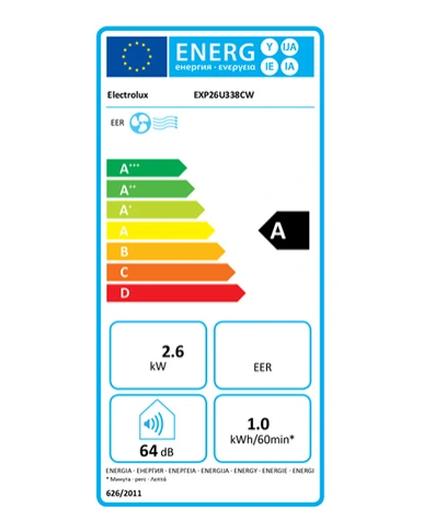 Climatiseur mobile Electrolux EXP26U338CW