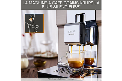 Expresso avec broyeur Krups Intuition Experience + YY5058FD Argent/Metal
