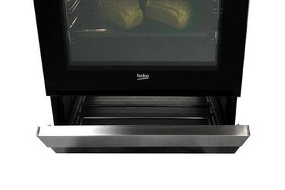 Cuisinière vitrocéramique Beko FSE67100GWS
