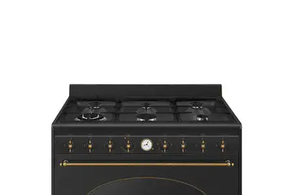Piano de cuisson Smeg Coloniale 90CM Gaz Anthracite - CO96GMA9