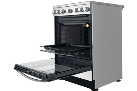 Cuisinière vitrocéramique Indesit IS67V5PCX/E