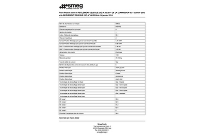 Piano de cuisson Smeg BG91N2