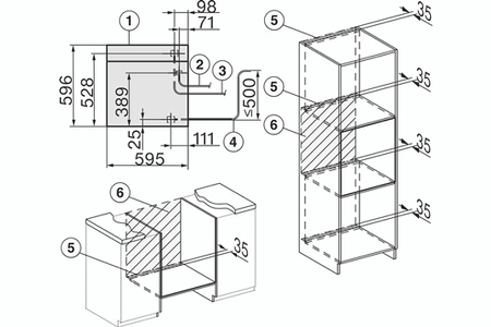 Four Miele DGC7665HCPROIN