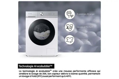 Lave-linge hublot Samsung WW90DB7U94GE BESPOKE AI