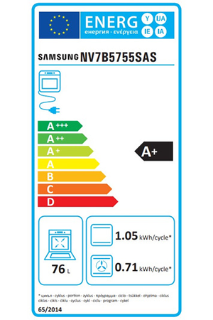 Four Samsung NV7B5755SAS Dual Cook Flex