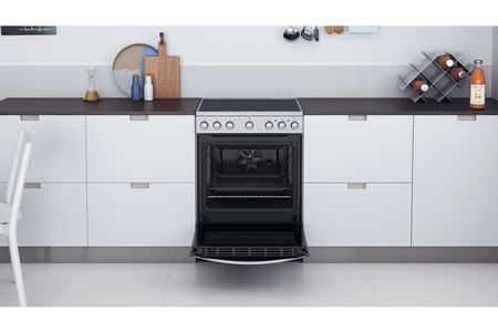 Cuisinière vitrocéramique Indesit IS67V5PCX/E