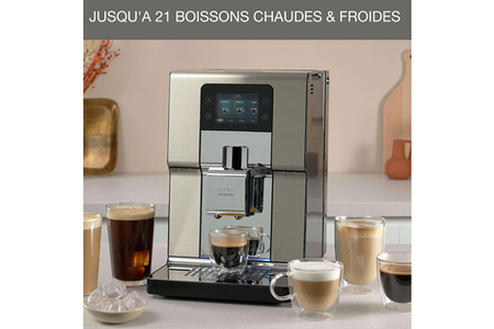 Expresso avec broyeur Krups Intuition Experience + YY5058FD Argent/Metal