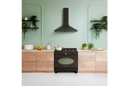 Piano de cuisson Smeg Coloniale 90CM Gaz Anthracite - CO96GMA9