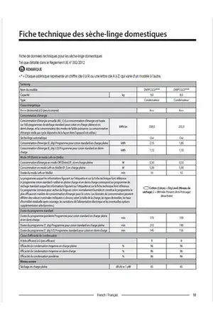 Sèche-linge Samsung DV80CGC0B0AE