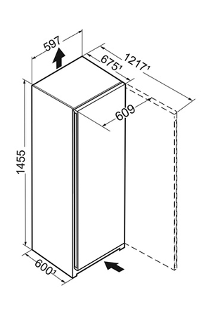 Congélateur armoire Liebherr FNF4605-20