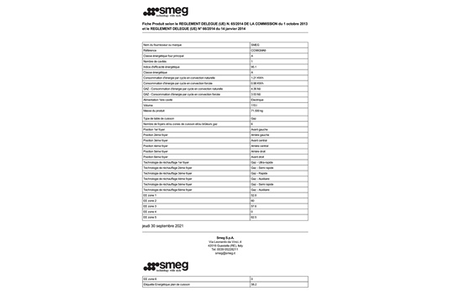 Piano de cuisson Smeg Coloniale 90CM Gaz Anthracite - CO96GMA9