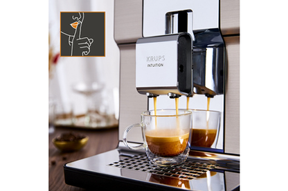 Expresso avec broyeur Krups Intuition Experience + YY5058FD Argent/Metal