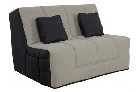 Bz Ub Design Salon Canapé Lit Venus Slyde 160 Latex Couette Grise